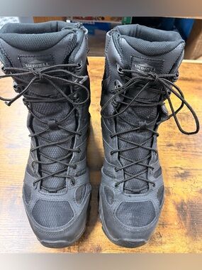 Merrell Men's Black Tactical Lace-Up Boots